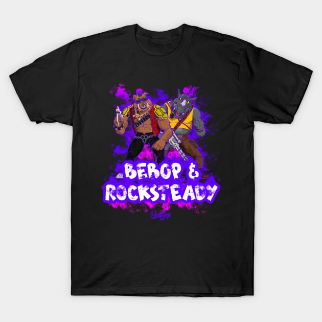 Bad Guys Foot Clan T-Shirt by Buentypo_cl